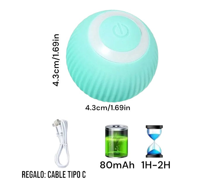 PetPlay | Pelota Inteligente para mascotas pequeñas y gatos