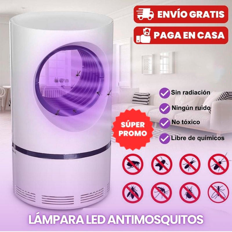 LAMPGUARD® LAMPARA LED ANTIMOSQUITOS + ENVÍO GRATIS